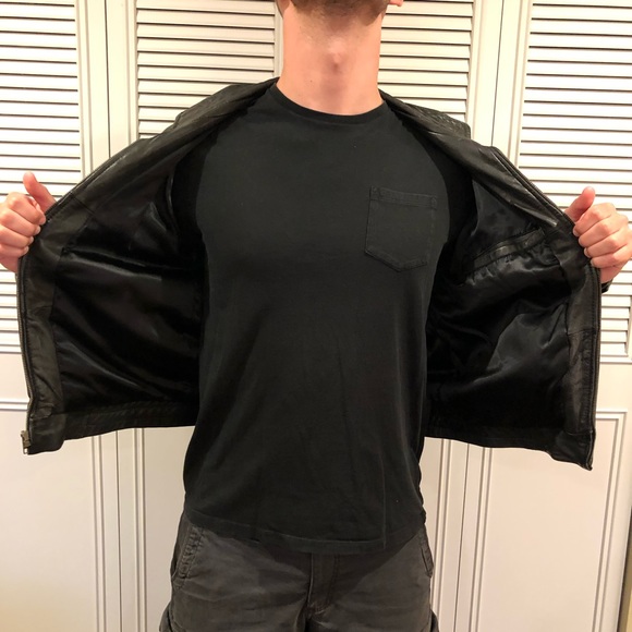 VINTAGE Raffaelo Golden Collection leather jacket - Picture 4 of 6